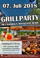 Grillparty im Landhaus Massener Heide!